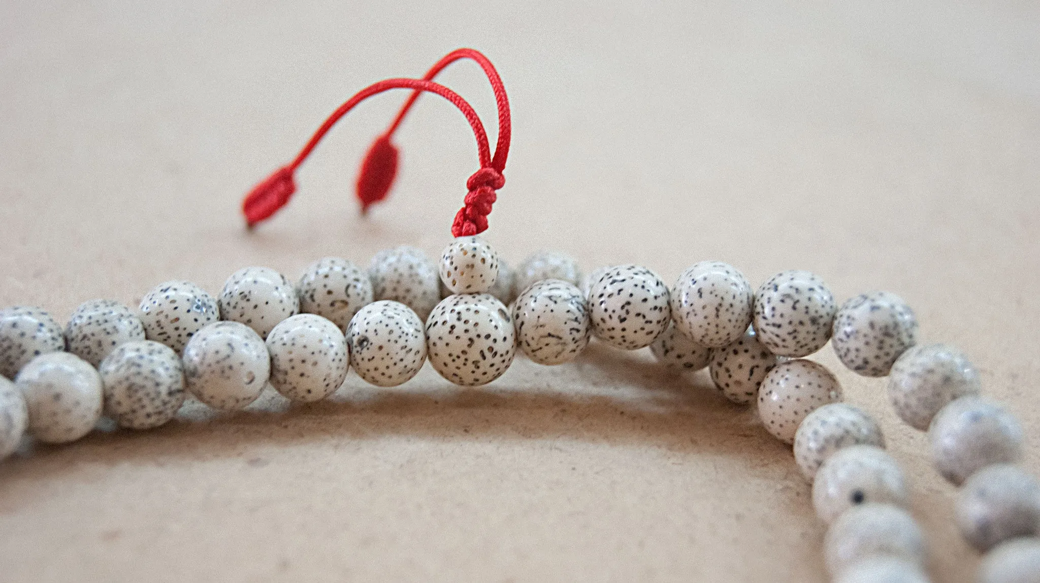 Lotus Seed Mala bead