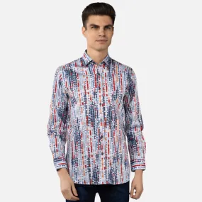 Luchiano Visconti Men Multi Color Sport Shirt 4960 - Italian Fabric Elegance, Turkish Craftsmanship