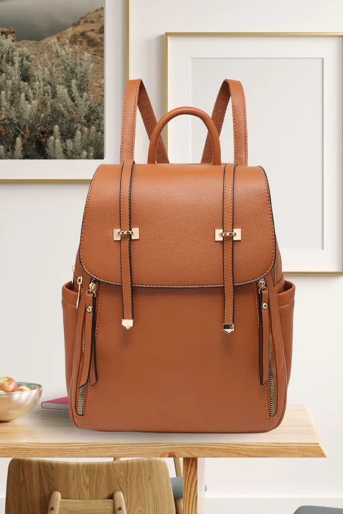 Luxury Tassel Zip Top handle Backpack