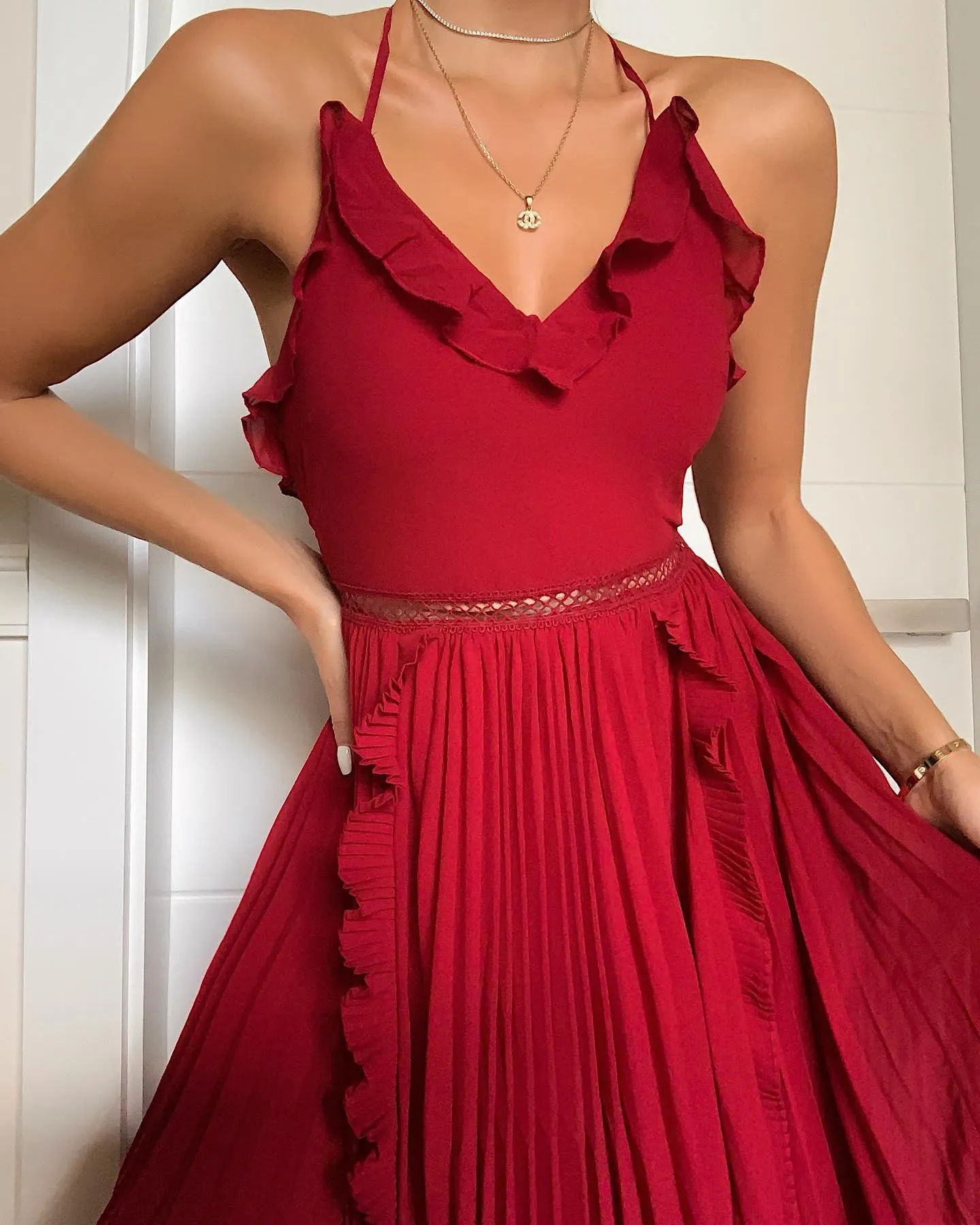 Maia Dress - Red (Final Sale)