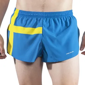 Men's 1" Elite Split Shorts- Sweden