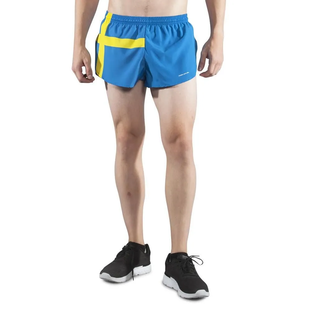 Men's 1" Elite Split Shorts- Sweden