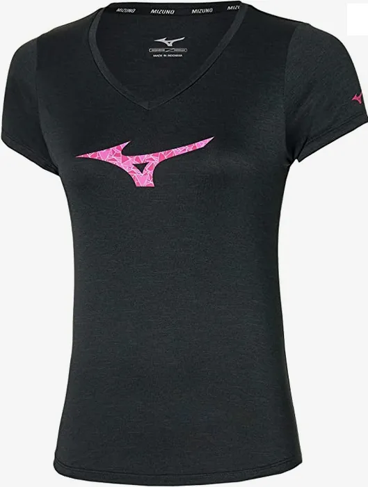 Mizuno women's short sleeve t-shirt Impulse Core J2GA2207 09 black