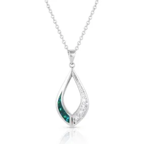 Montana Silversmiths Balanced Perspective Opal Necklace