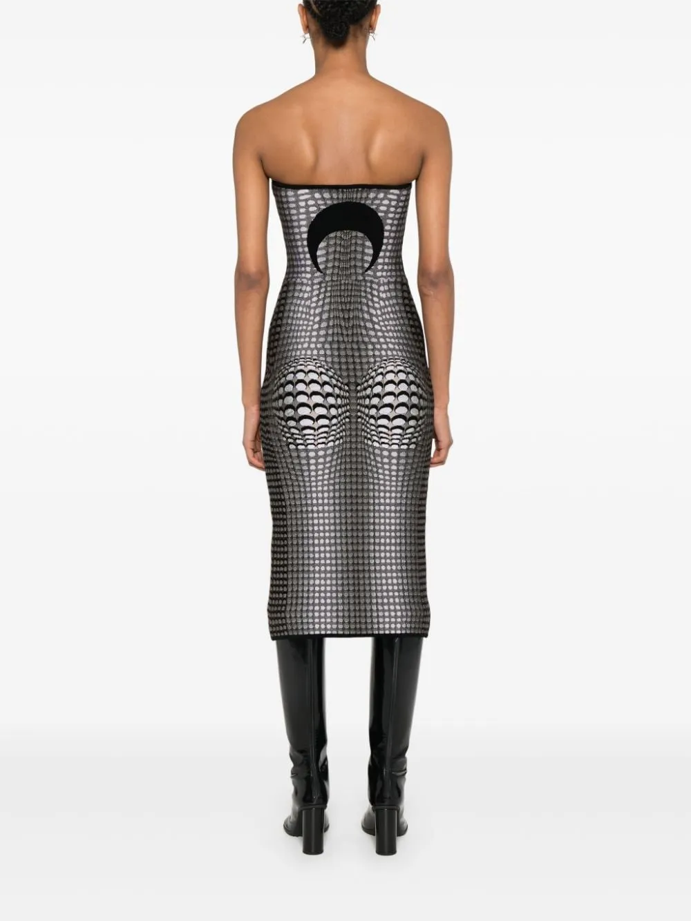 MOON MIDI TUBE DRESS