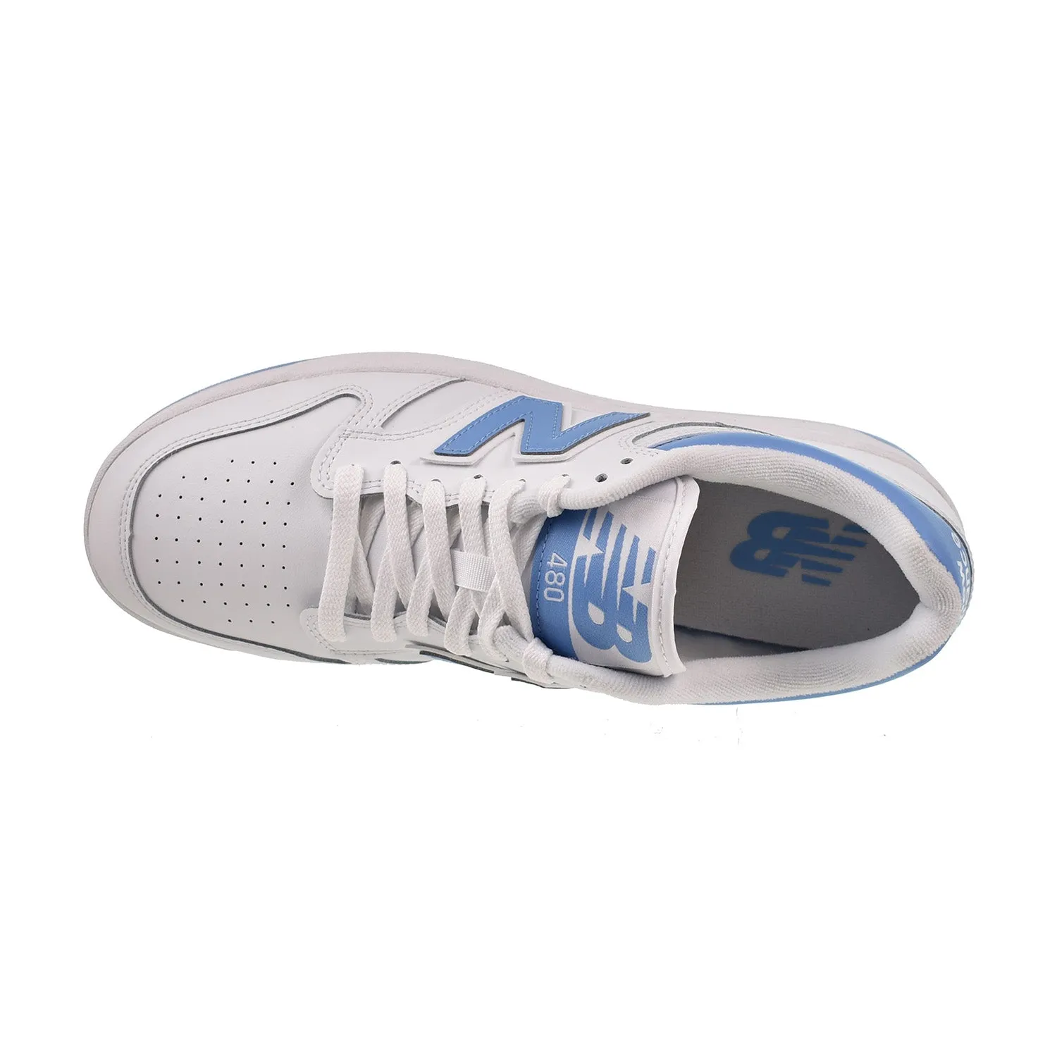 New Balance 480 Men's Shoes White-Blue