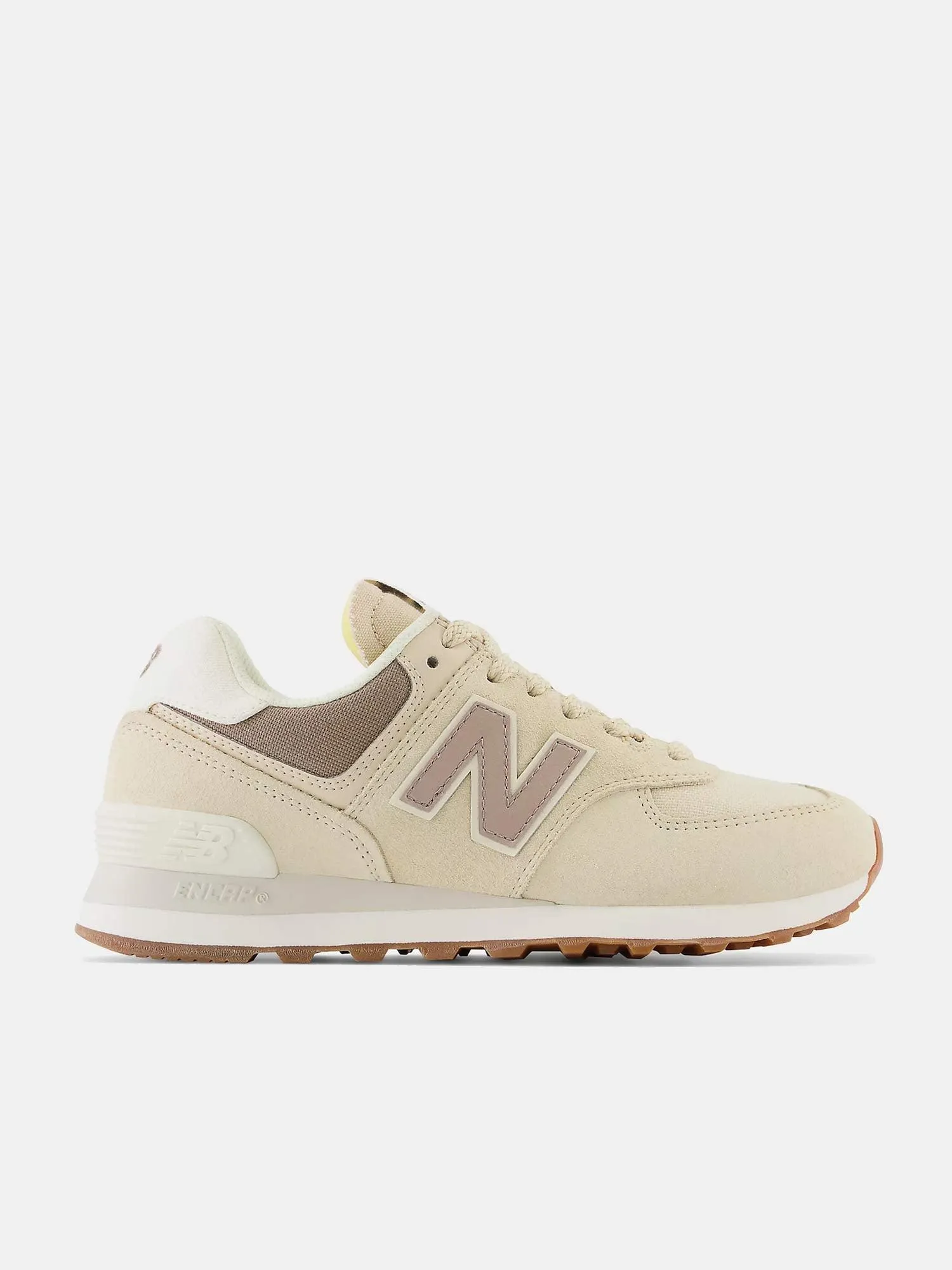 New Balance Womens 574 - Sandstone / Mushroom / Angora