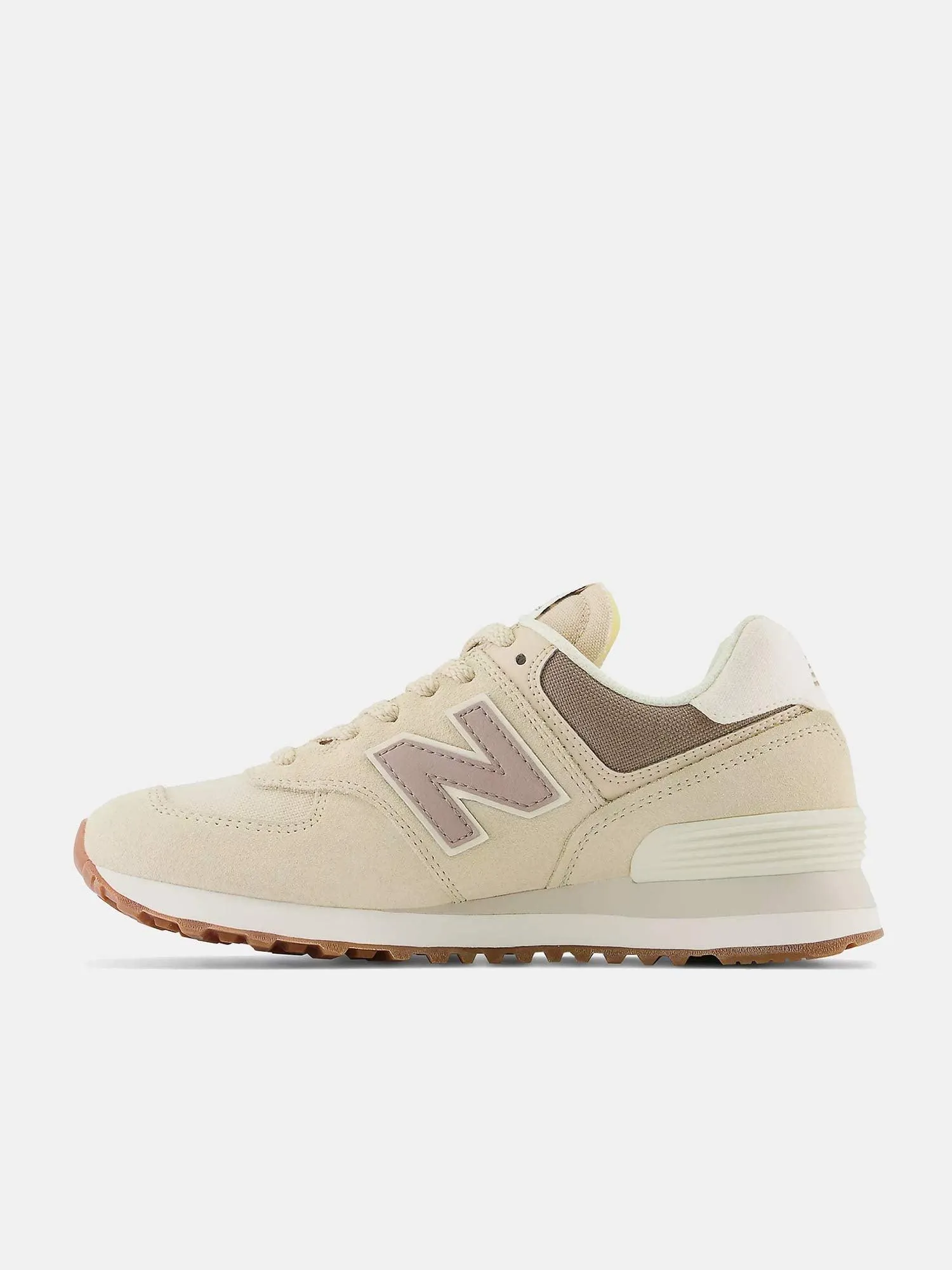 New Balance Womens 574 - Sandstone / Mushroom / Angora