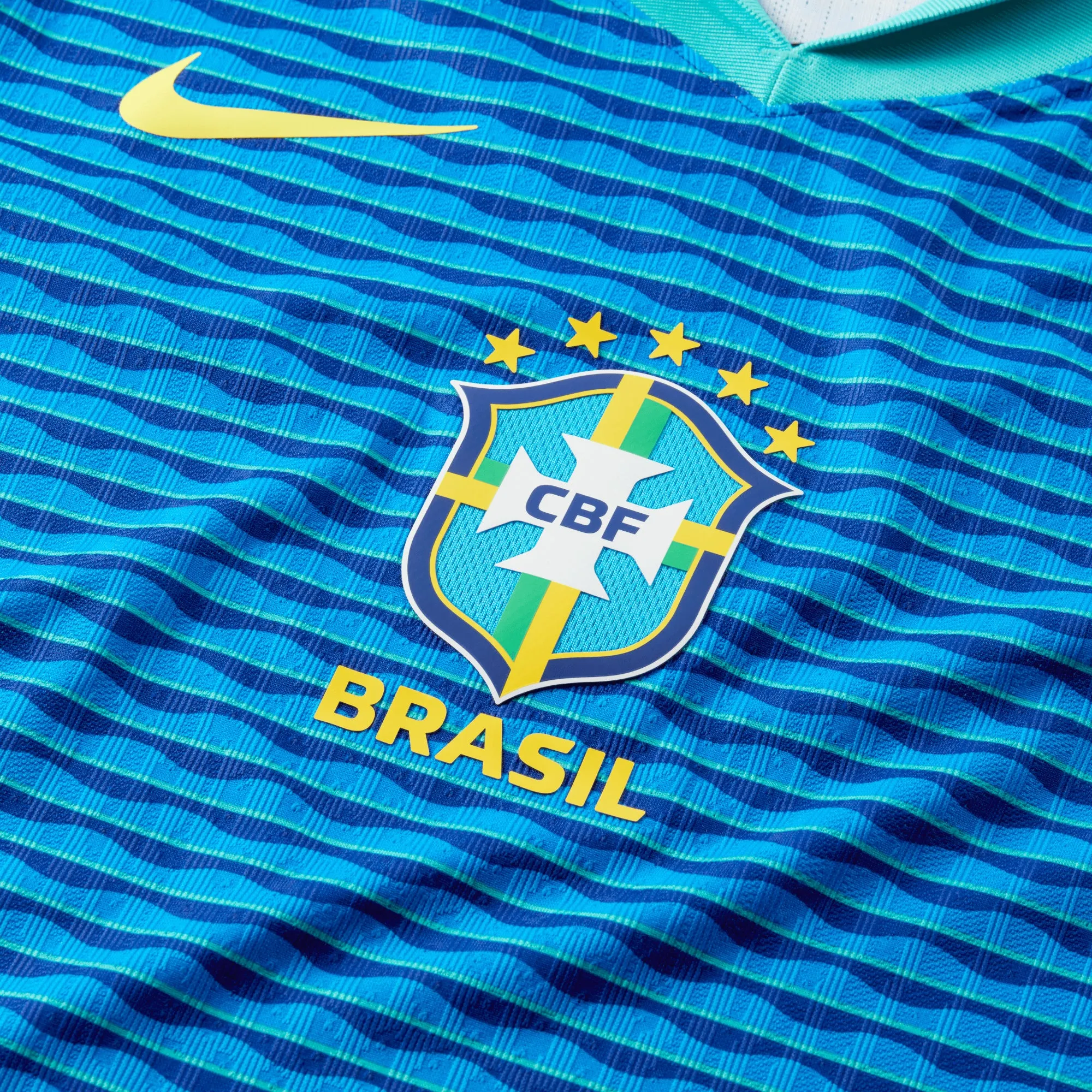 Nike Men's Brazil 2024/25 Dri-FIT ADV Away Jersey Blue/Green