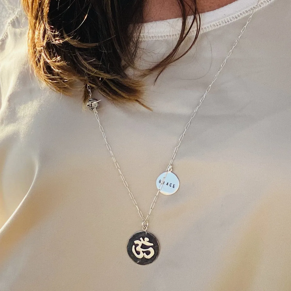 Ohm Meditation Necklace