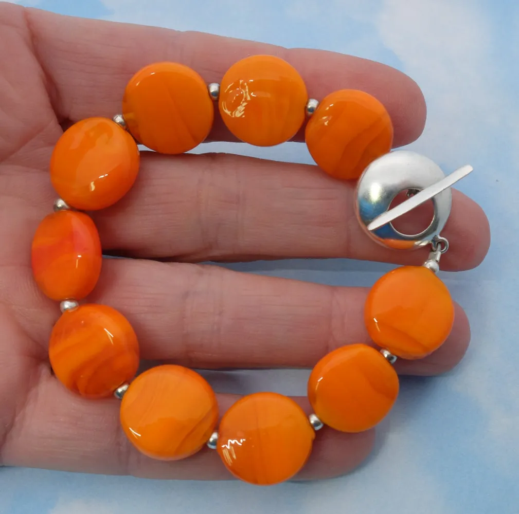 orange sunshine bracelet