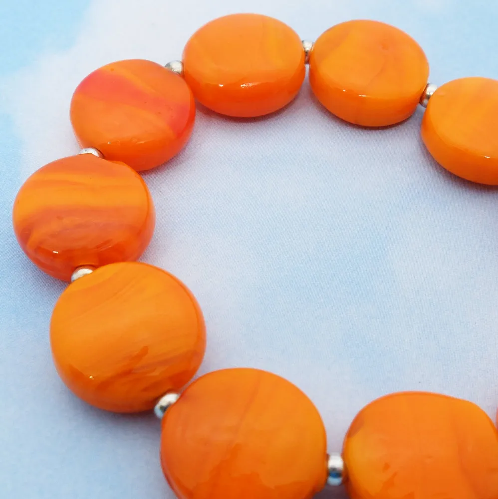 orange sunshine bracelet