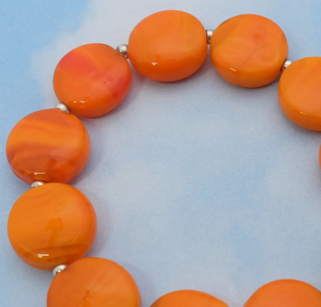 orange sunshine bracelet