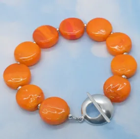 orange sunshine bracelet