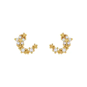 Oriana Flower Studs