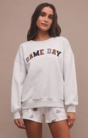 Oversized Game Day Sweatshirt