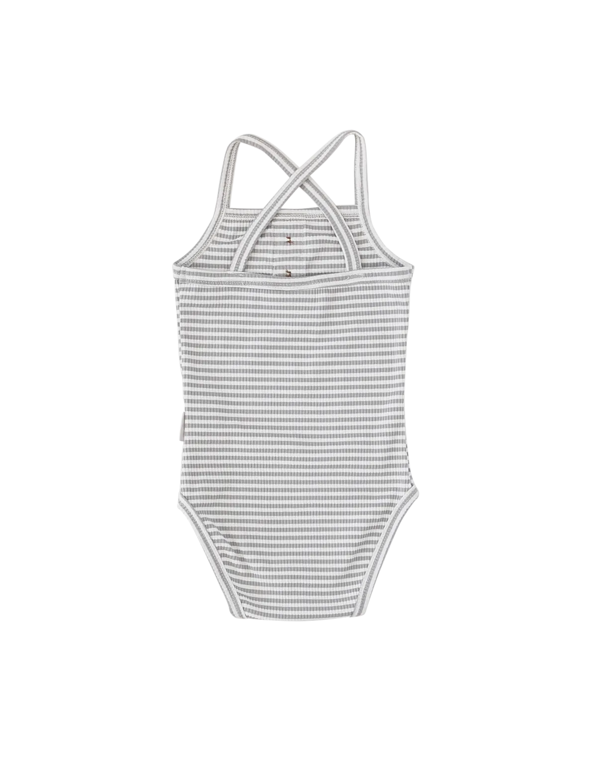 Paloma Sunsuit - Dusty Blue Stripe