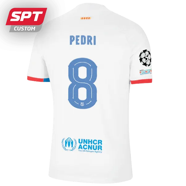 Pedri #8 Barcelona FC Adults Away Jersey - 2023/24 - UCL