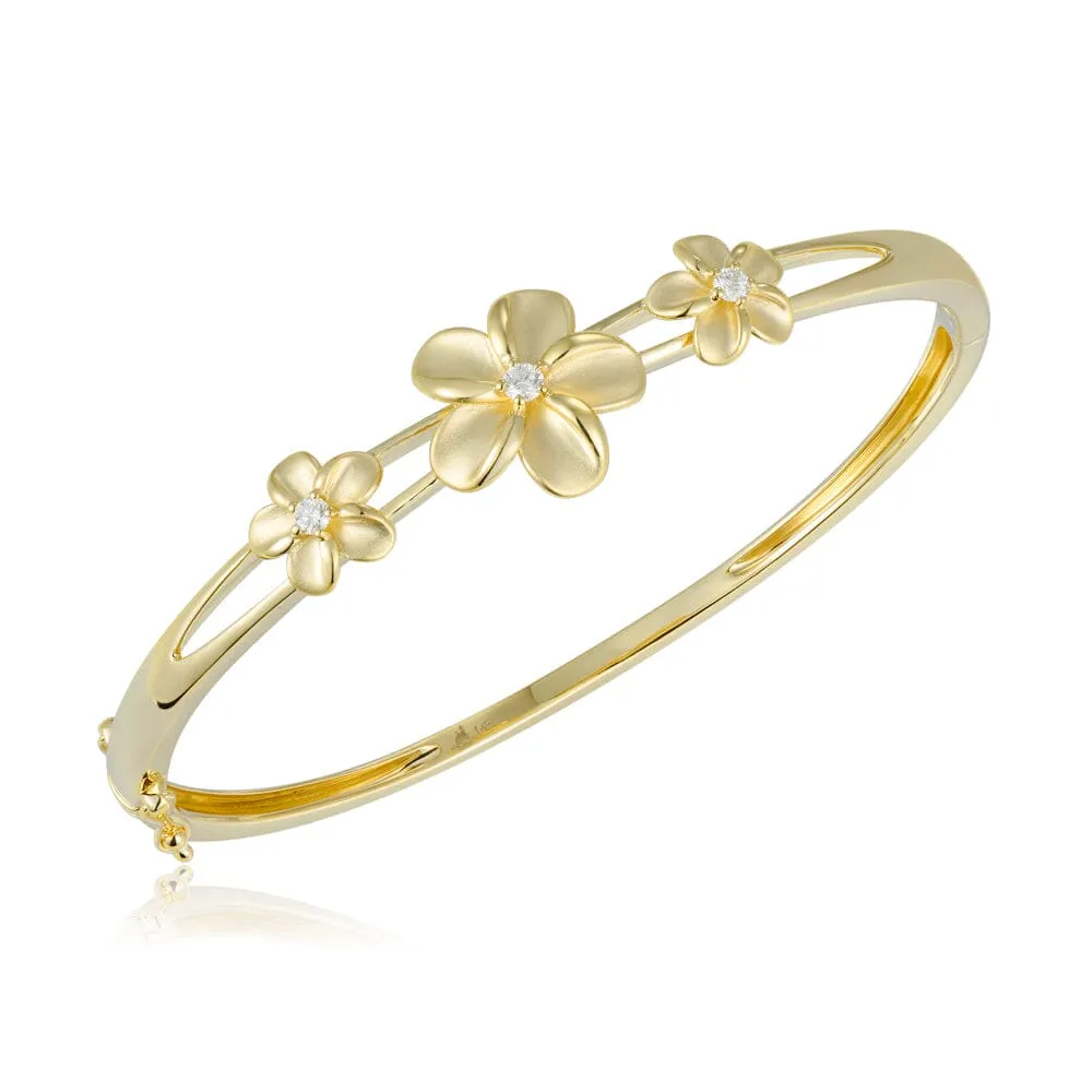 Plumeria Bangle