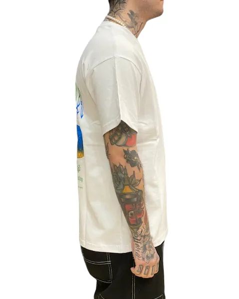 Propaganda men's short sleeve t-shirt Terror 23SSPRTS623 white