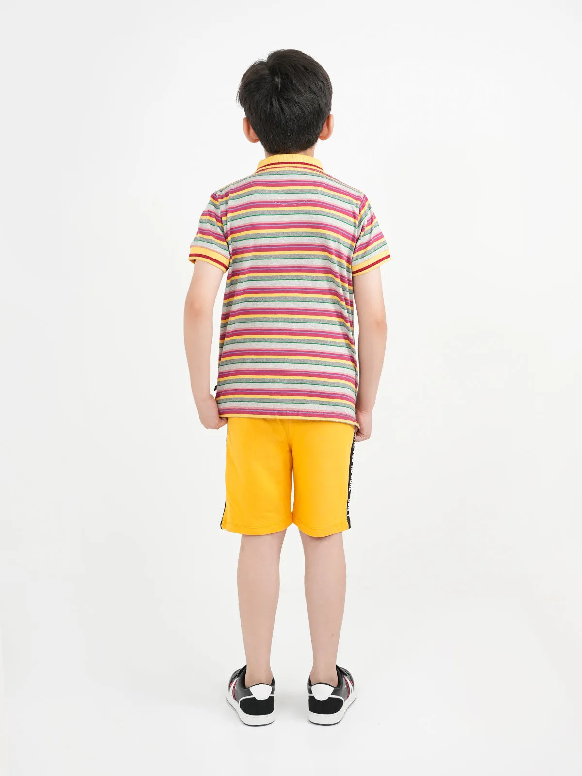 "MOSI" Kids Casual Summer Polo Tee Shirt