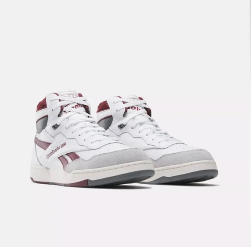 Reebok BB 4000 II (White/Classic Maroon/Pure Grey 6)