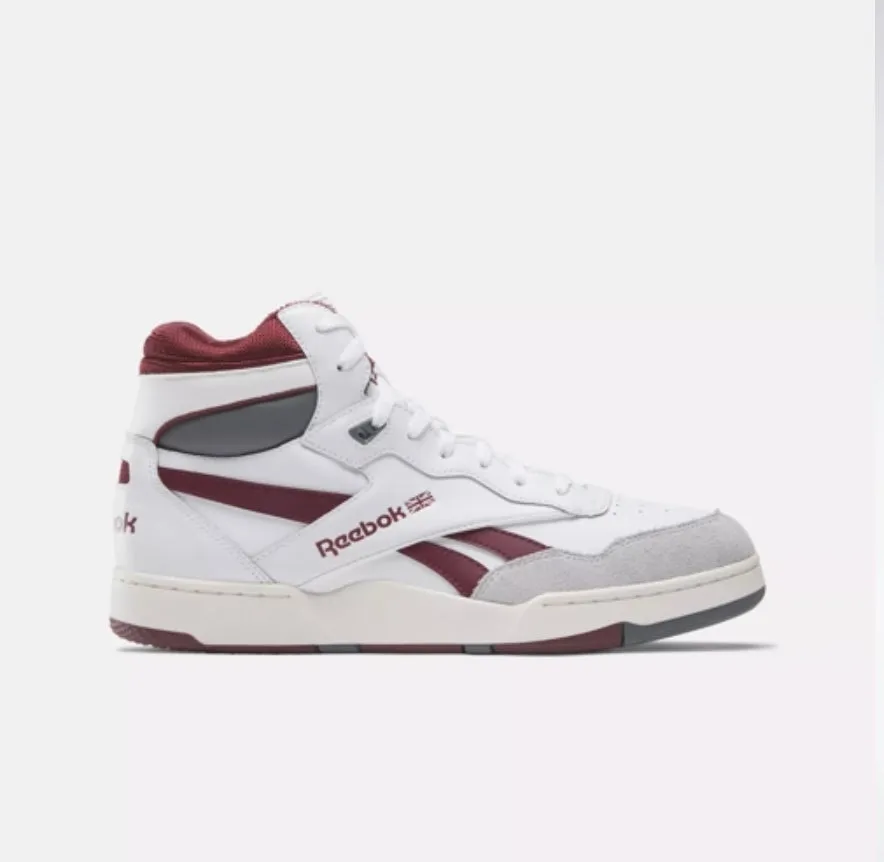 Reebok BB 4000 II (White/Classic Maroon/Pure Grey 6)