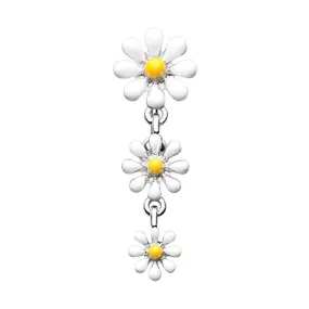 Reversible One Daisy at a Time WildKlass Belly Button Ring