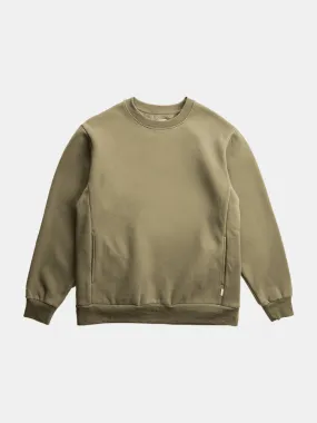 Rhythm Classic Fleece Crew - Olive