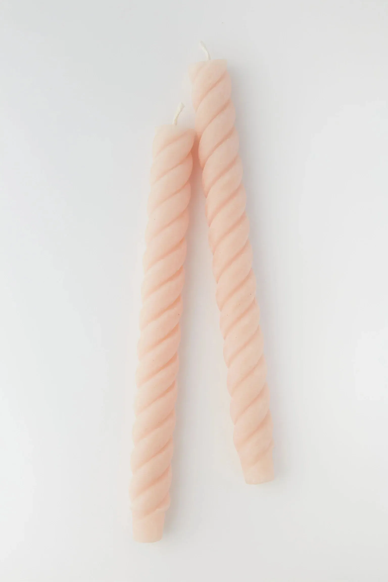 Rope Candles (pair) - 10 - (three colors)