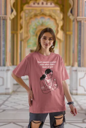 Sanskari Girl Oversized T-shirt