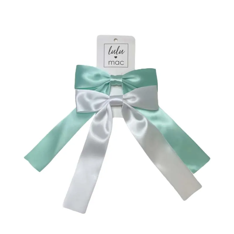 Satin Duo Hairbow Pack of 2