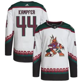 Steven Kampfer Arizona Coyotes adidas Primegreen Authentic Pro Jersey - White