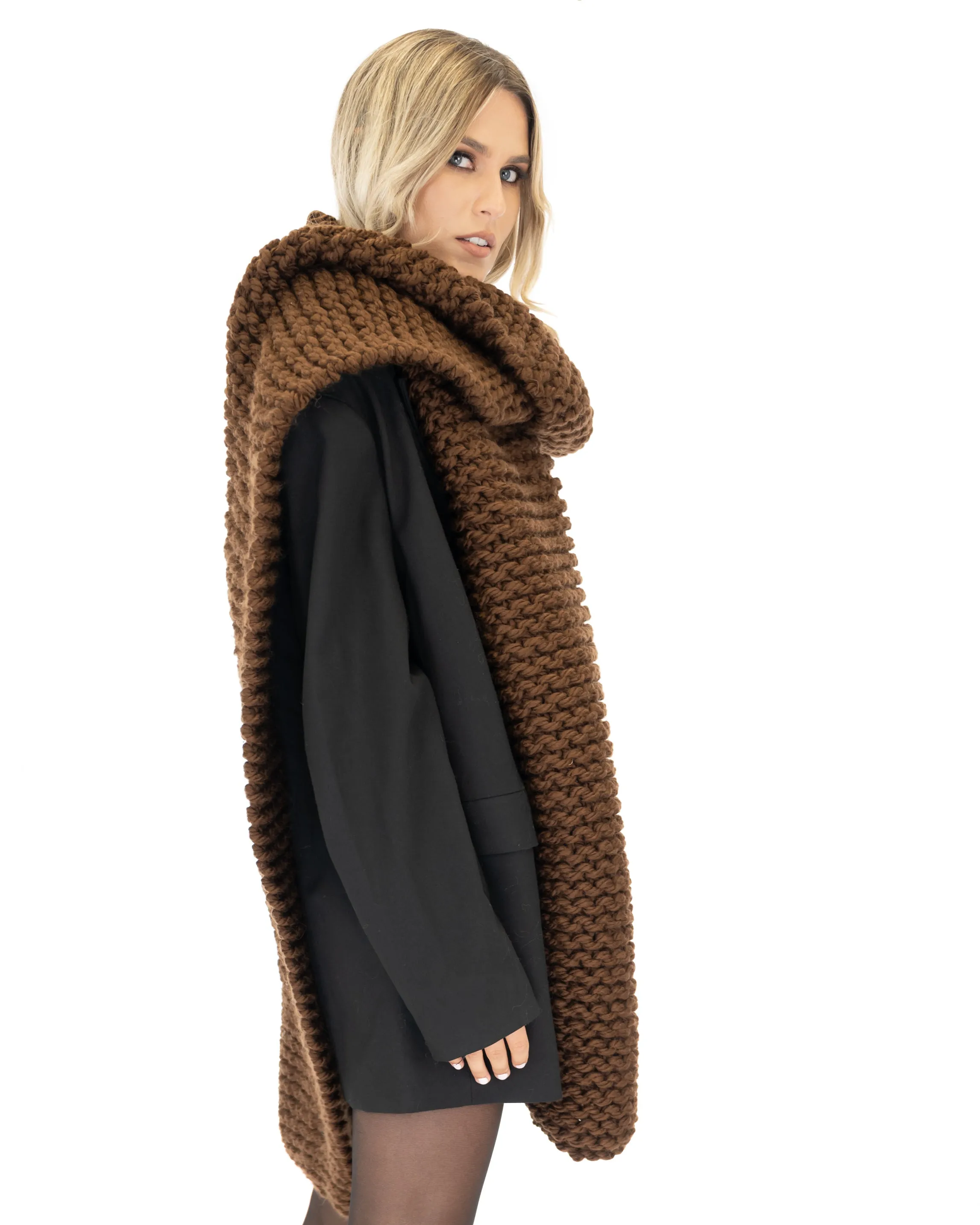 Straight Ribbed Scarf