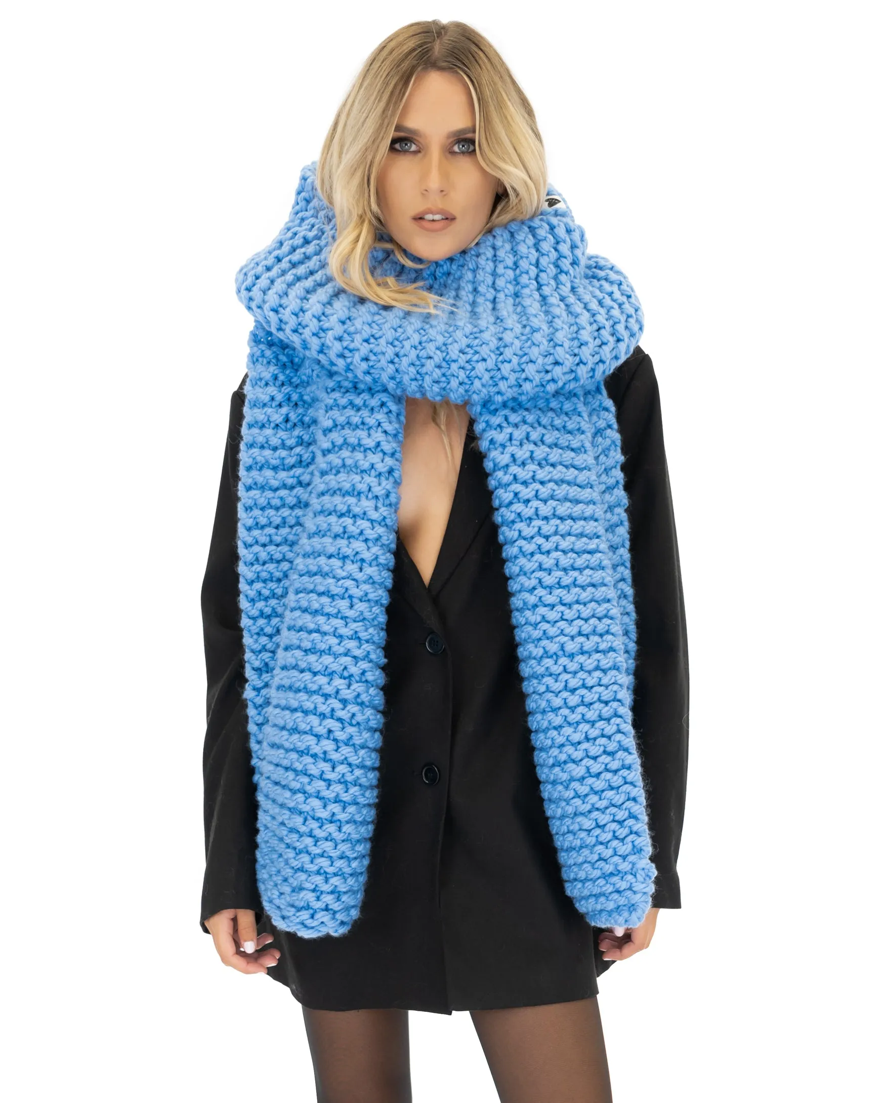 Straight Ribbed Scarf