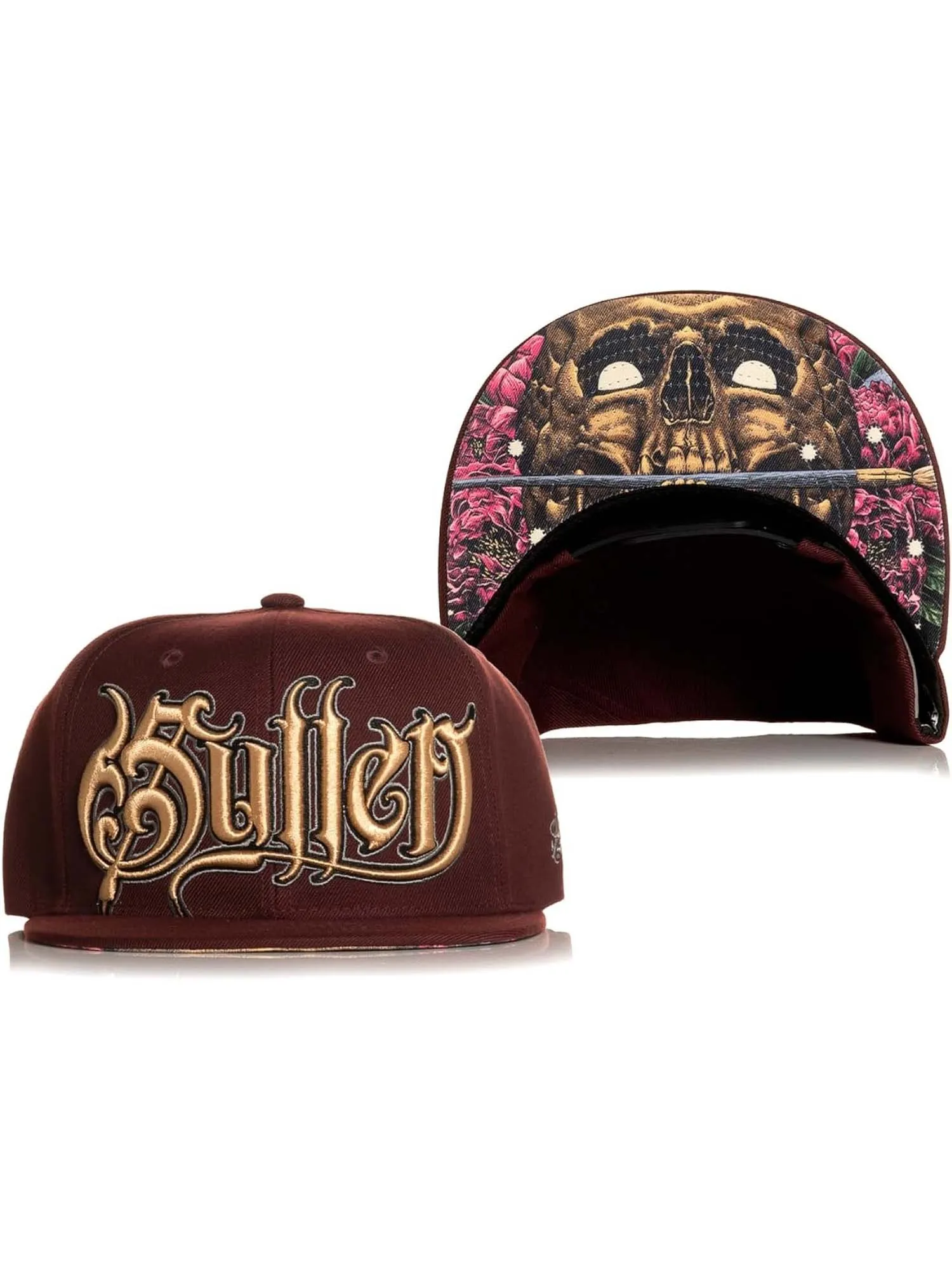 Sullen Men's Crow Skull Snapback Hat