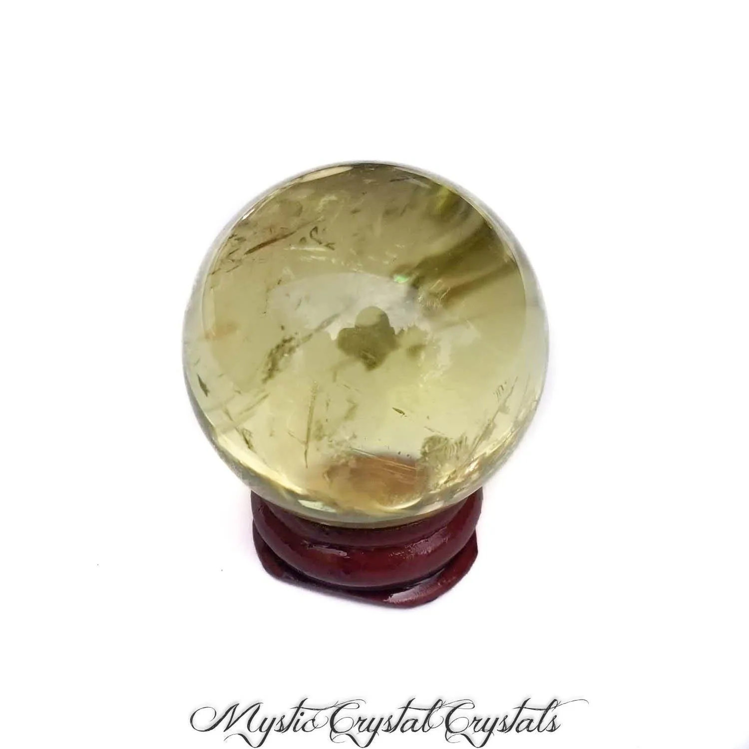 Super Clear Citrine Sphere/Ball - 36mm