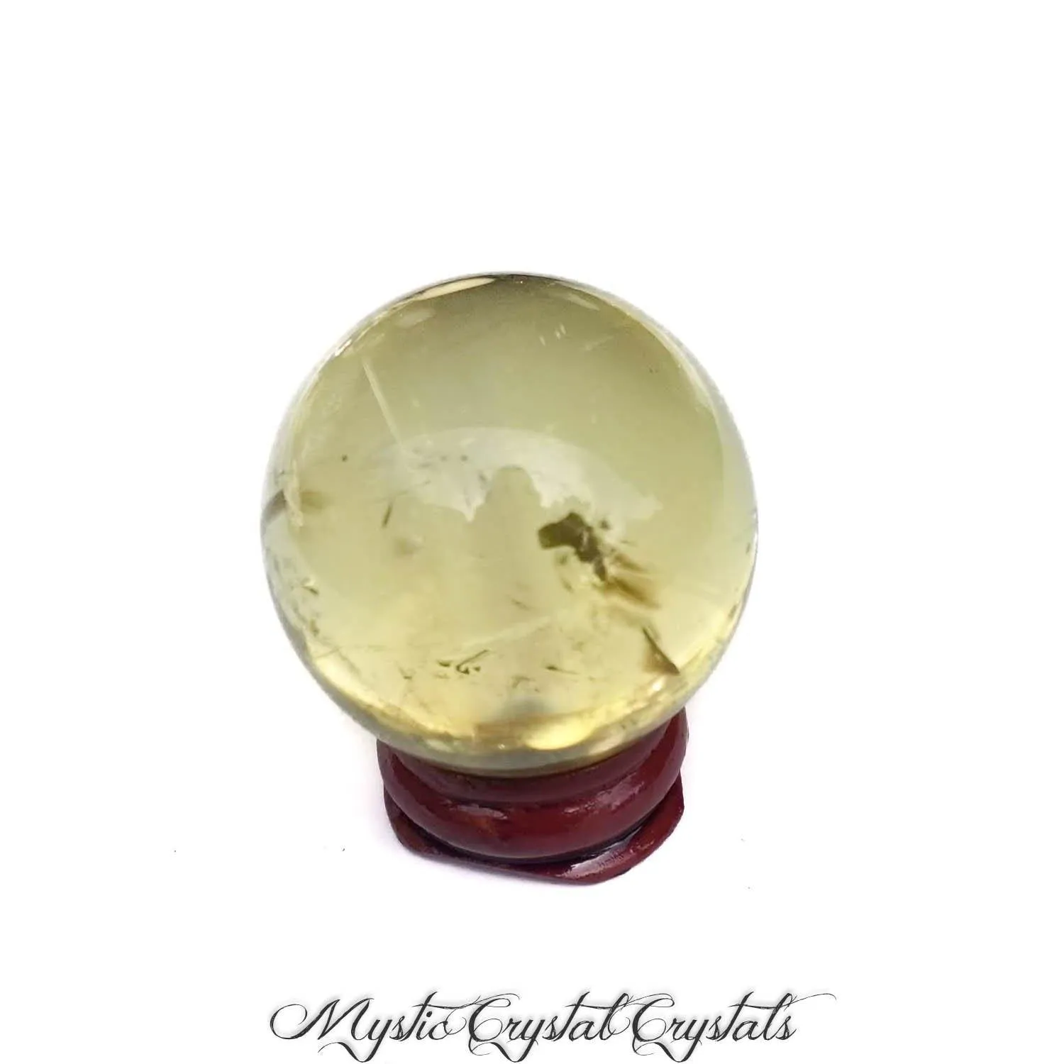 Super Clear Citrine Sphere/Ball - 36mm