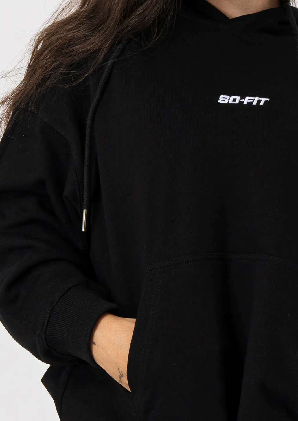 Sweater Basic Oversized - Negro