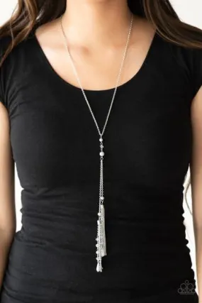 Timeless Tassels Silver Necklace Set