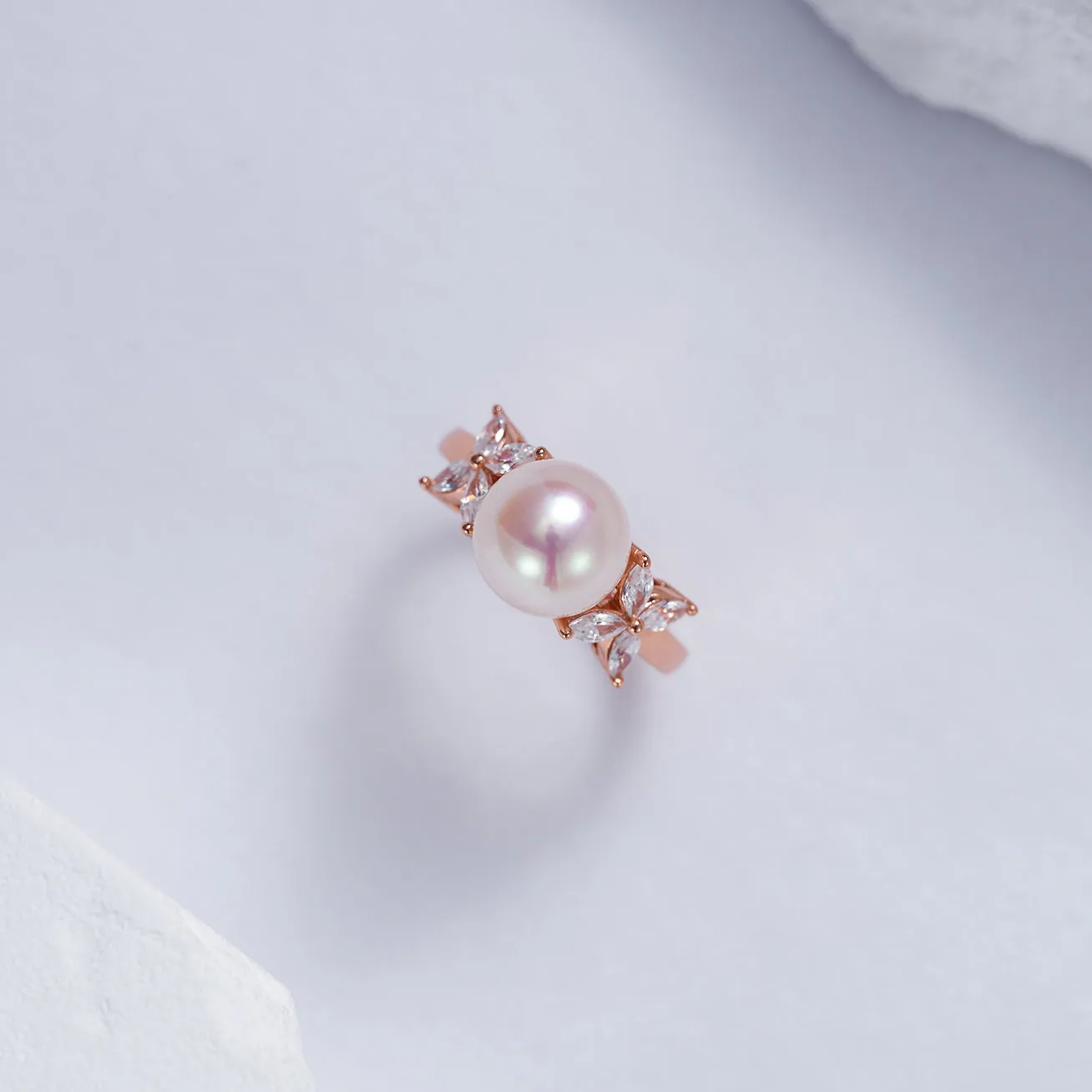 Top Grade Freshwater Pearl Ring WR00244 | EVERLEAF