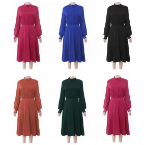 Turtleneck Long Sleeve Dress