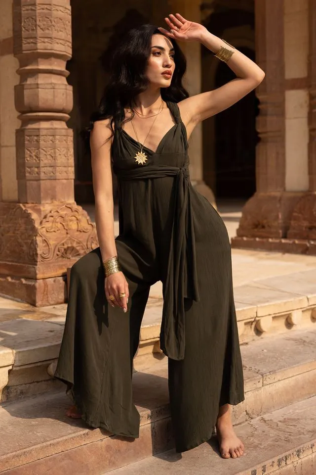 Uma Jumpsuit - Khaki