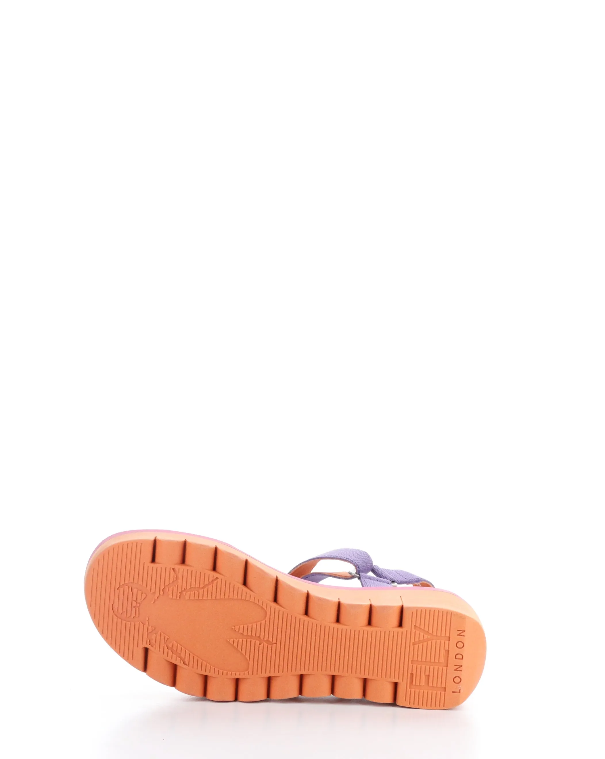 YEFA726FLY 008 VIOLET/ORANGE Velcro Sandals